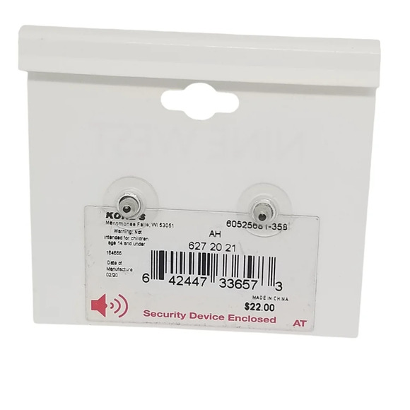 NINE WEST NWT BLACK COLLECTION 3 PAIR EARRINGS BUNDLE - Picture 3 of 7